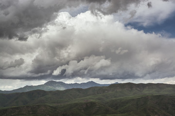 Fototapeta na wymiar Nature Tekeli. Alatau Mountains. Kazakhstan