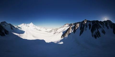 Fototapete Cho Oyu VR 360 camera on the Tops of the Mountains