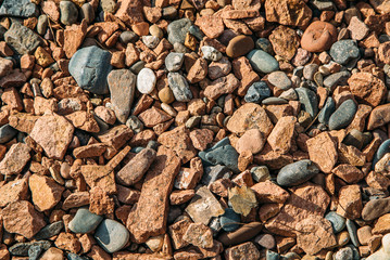 the texture of the stone
