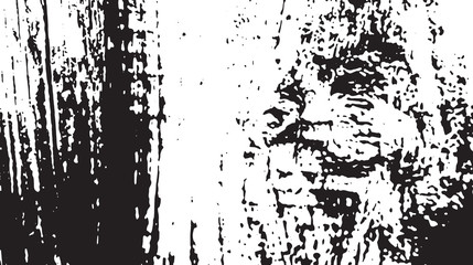 Fototapeta premium Black and white vintage grunge futuristic background. Suitable to create unique overlay textures with the effect of scratching, breaking, antiquity and old materials.