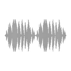 Audio technology, music sound waves vector icon