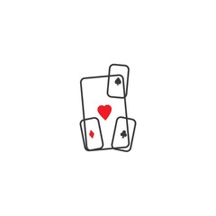 playing card free vector template