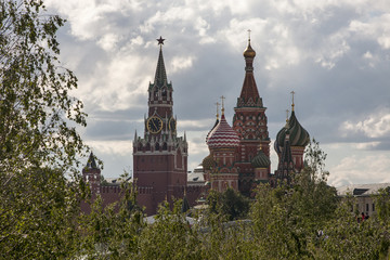 Fototapeta premium View of the red square