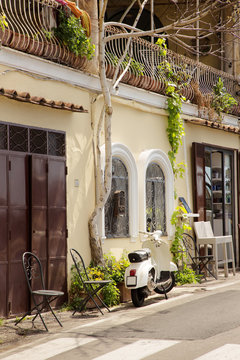 venturing out on the steets of positano