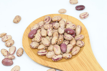 Bean pint or bean on white background