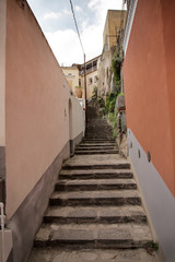 venturing out on the steets of positano