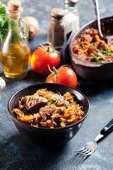 Giouvetsi - Greek beef and orzo stew