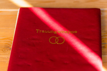 Hochzeit Trauungsmappe