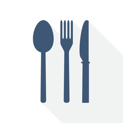 dining vector icon, food, restaurant, kitchen, cutlery concept illustration