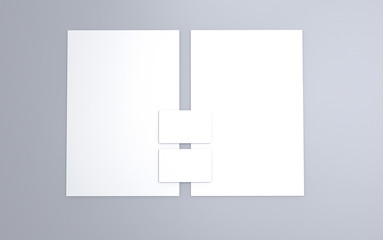 corporate identity mock up branding