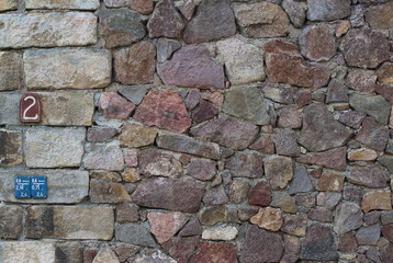 old stone wall