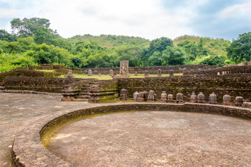 View at the ruins of Udayagiri Buddhist Complex - Odsiha,India