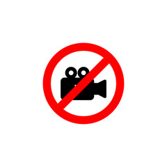 prohibition sign icon vector design symbol