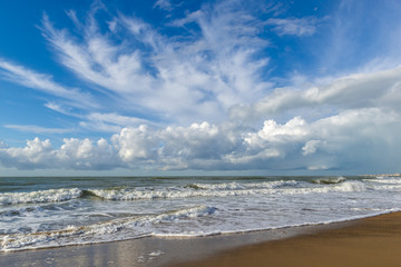 On the seaside