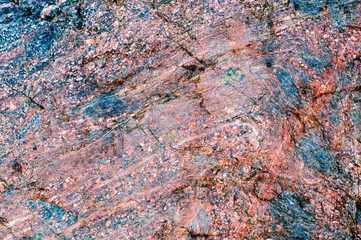 Sea stone texture. Panel texture. Spots gray red background. Background fill. Natural stone background.