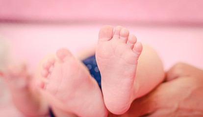 Obraz na płótnie Canvas Baby Foot