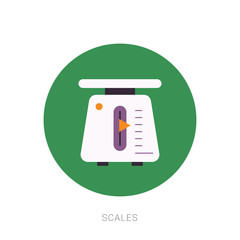 Weight scale icon - balance scale icon