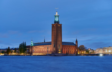 Fototapeta na wymiar Stockholm City Hall