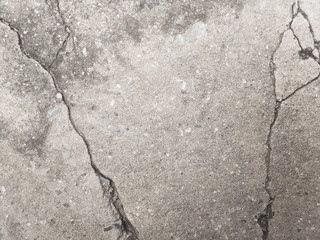 Cracked concrete wall texture