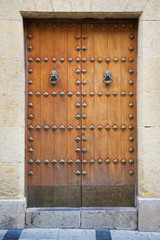 Old door in Cordoba, Spain.
