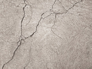 Obraz premium Cracked concrete wall texture