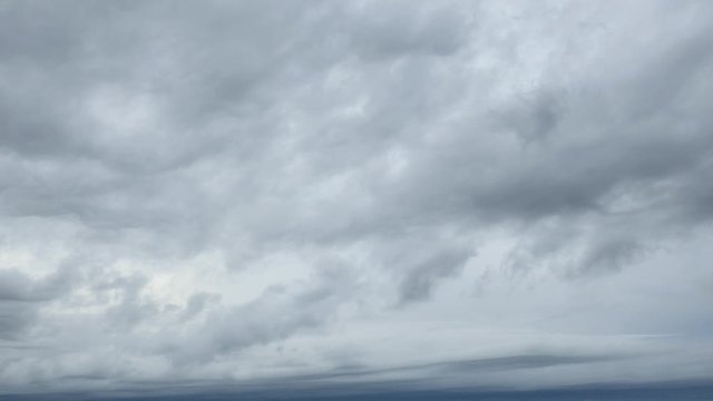 曇り空のタイムラプス