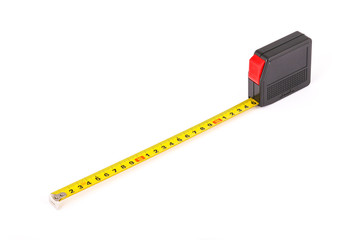 measuring tape isolated on white background