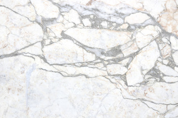 White marble stone wall texture and background