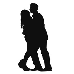 Romantic Couple Silhouette