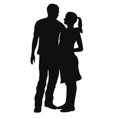 Romantic Couple Silhouette