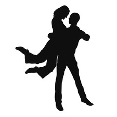Romantic Couple Silhouette