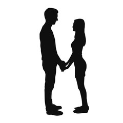 Romantic Couple Silhouette