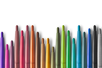 Makeup pencils palette