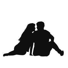 Romantic Couple Silhouette