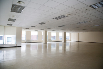Empty big office.