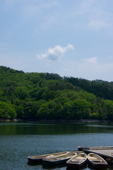 Fototapeta na wymiar 三河湖2