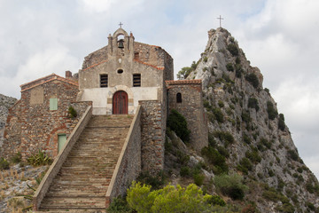 Fototapeta premium general view of Hermitage Notre Dame de Pène