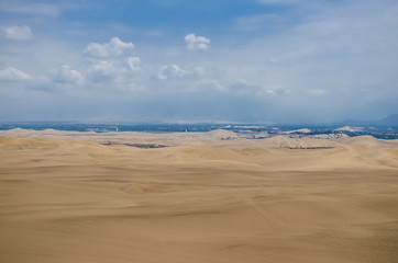 desert sands with sky