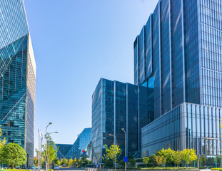 Personal Perspective of Contemporary Architectural Office City Landscape