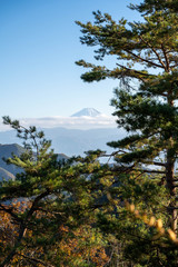 Fototapeta na wymiar 昇仙峡‗富士山