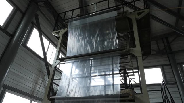 polythene production at the factory