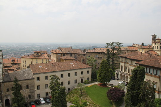 Panorama urbain Bergame