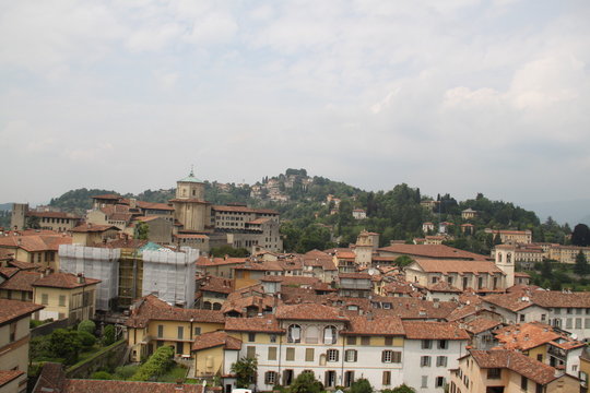 Panorama urbain Bergame