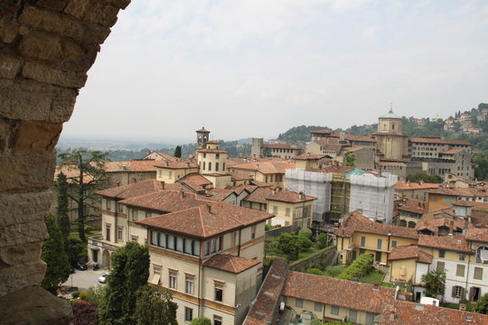 Panorama urbain Bergame