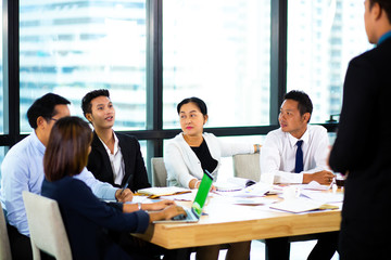 Audience Listening To Presentation At Conference