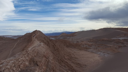 landscape of mountains