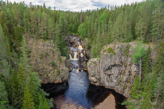 River or creek in Sweden earlier used for timber floating