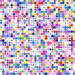 background with colorful confetti 
