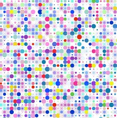 Fototapeta na wymiar background with colorful confetti 