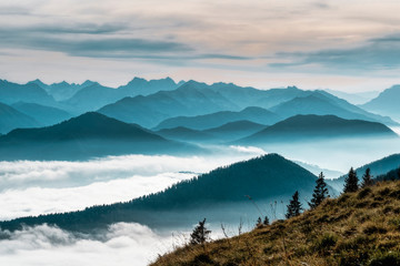 Die Alpen: Urlaub und Wandern in Bayern